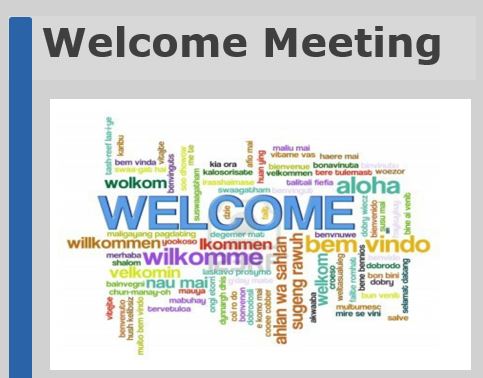 MEDI Welcome meeting – presentation
